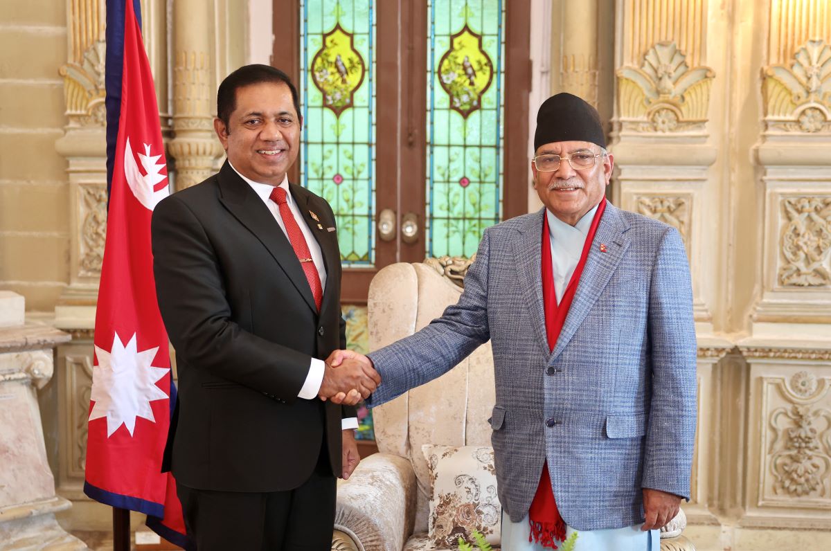 Sri Lankan Ambassador calls on PM Prachanda