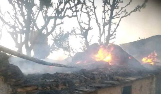 Fire burn claims two toddlers in Achham