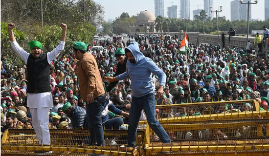 India farmers to resume Delhi march after crackdown