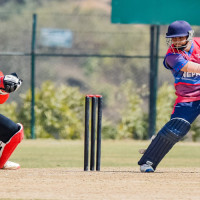 Anil, Bhim guide Nepal to clean sweep victory over Canada with record tons