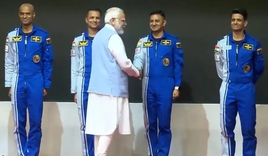 India names astronauts for maiden space flight