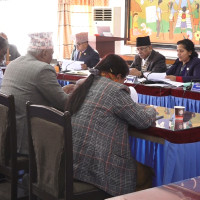 CPN (Maoist Centre) office-bearers' meeting to review parliamentary election