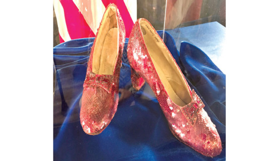 Second man charged in 2005 theft of 'Wizard of Oz' ruby slippers