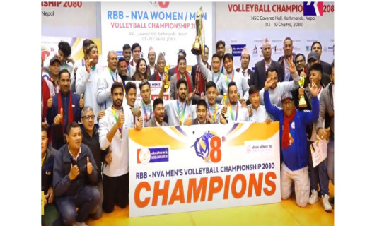 Tip Top Help Nepal and Everest win 8th RBB-NVA Men’s/Women’s Volleyball