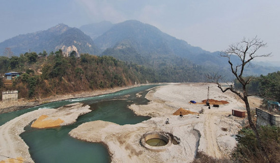 Design of Sunkoshi Bridge changed seven years after contract award