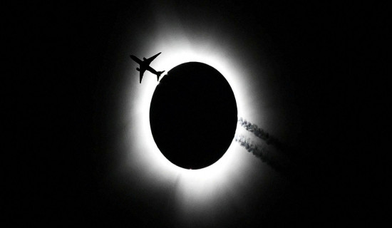 The solar eclipse, in pictures