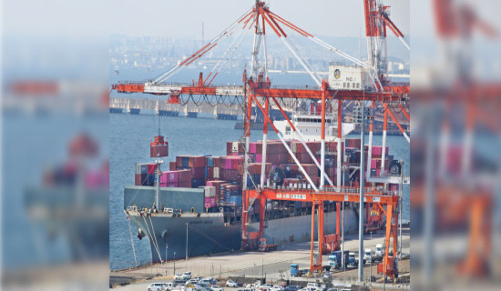 Japan records a trade deficit despite recovering exports