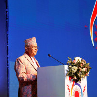 Unified Socialist Chair Nepal leaves for New Zealand