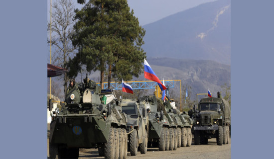 Russia begins withdrawing  its’  forces from Karabakh
