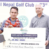 Niraj Tamang wins maiden career title
