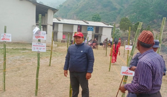 37 per cent vote cast in Bajhang