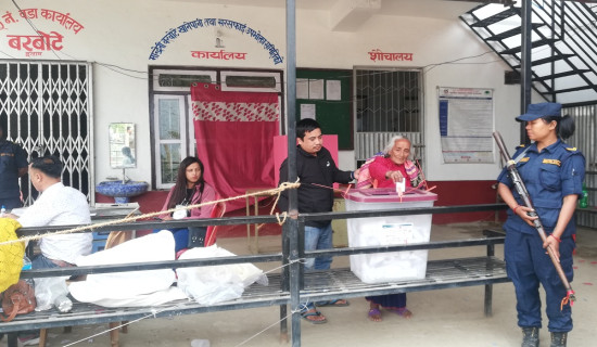 Voting peacefully concludes in Ilam-2