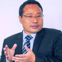 Ambassador Kikuta and FM Shrestha shares view to deepen the bilateral relation between Japan and Nepal