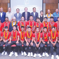Karki scores treble as Nepal thump Bhutan 4-0