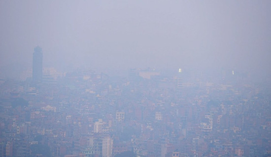 Pollution rises in Kathmandu, people urged to wear masks