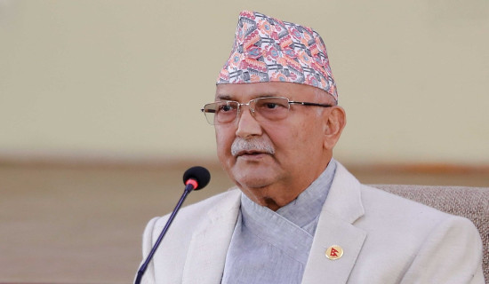 UML chairman Oli extends International Workers' Day best wishes