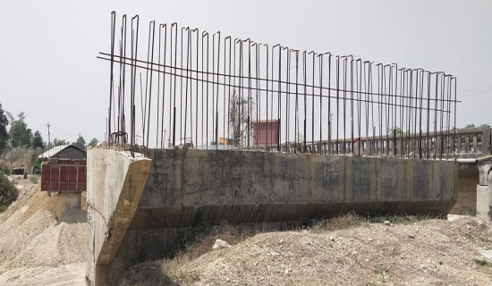 Dozens of bridges under construction  in Dhanusa and Mahottari districts