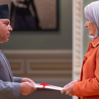 Lawmaker Khan sworn in