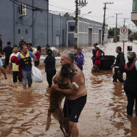 Floods in Brazil kill about  75 people, over 103 missing