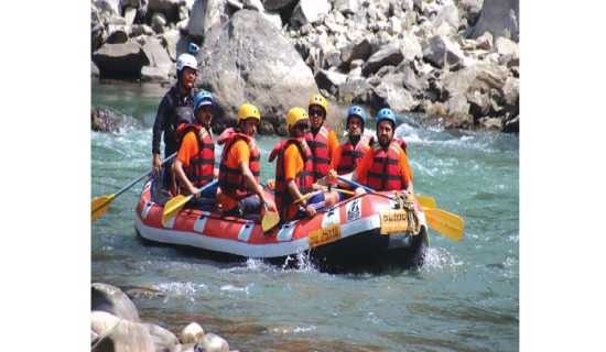 Rafting attracts tourists to Bhotekoshi, Sunkoshi rivers