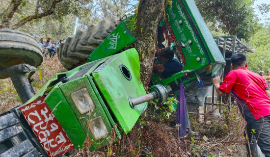 Two more killed in Dailekh tractor accident