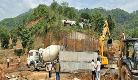 Rupa Lake project work affected in lack of budget