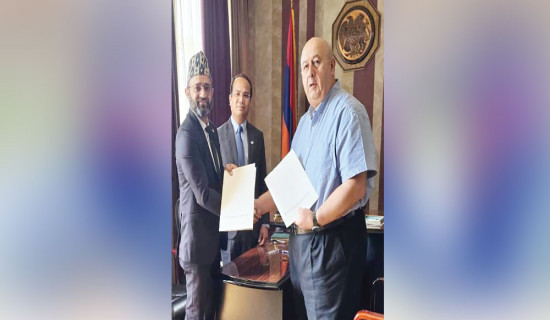Business bodies of Nepal, Armenia ink cooperation deal