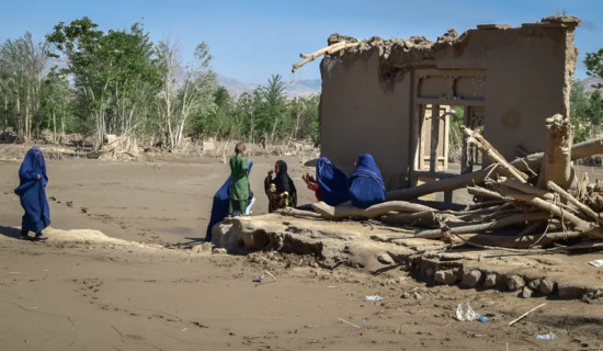 120 killed as flash floods lash 2 Afghan provinces