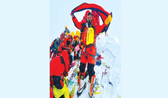 Bam Bahadur BK summits Everest with message of equality