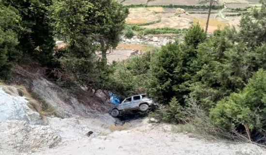 Twelve injured in road accident in Mugu