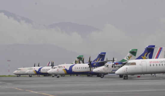 Adverse weather affects TIA air service for 15 minutes