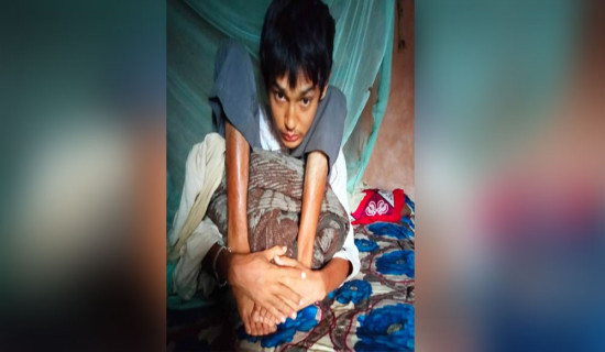 Over Rs. 1 million collected for treatment of paralysed man