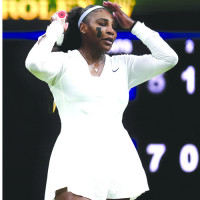 Serena brushes off retirement talk despite Wimbledon defeat