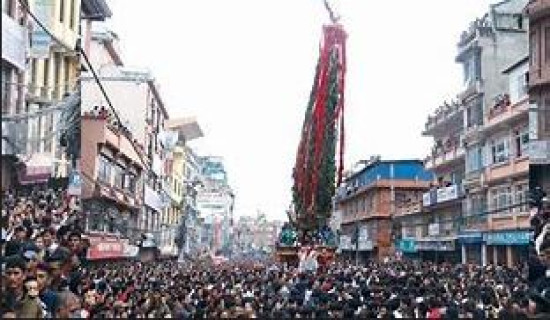 Rato Machhindranath chariot procession resumes