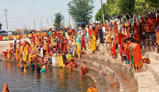 Ganga Dashahara marked in Janakpurdham