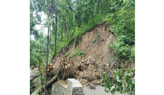Flood displaces 24 houses in Makalu