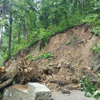 Four of a family dead in landslide