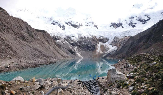 Glacier melt hampers livelihood of downstream communities