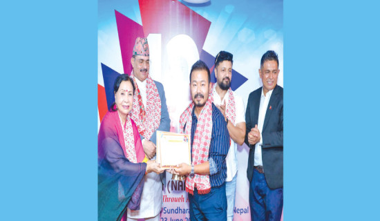 Manoj Bahadur Gurkha spreading  Nepali culture in Bangladesh