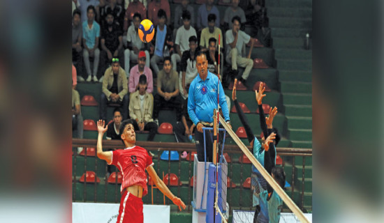 Lumbini’s girls and boys into finals of U19 Volleyball Championship
