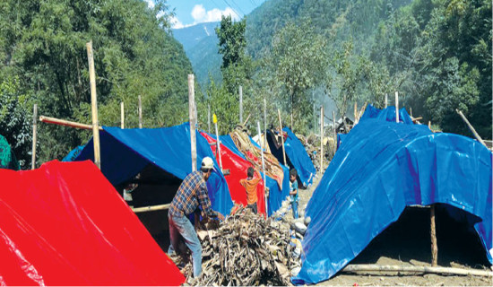 Over 14,000 Jajarkot quake victims without temporary shelters