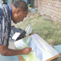 National conference on painting  begins in Bhedetar