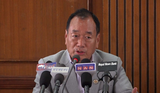 Tourism Minister Tamang stresses on protecting NAC's prestige