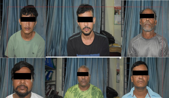 Six arrested in robbery in Jhapa