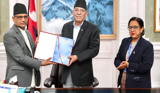 Nat'l consensus on issues of Nepal's international borders, DPM Shrestha says