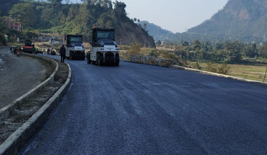 Road upgrading activities along Prithvi highway to be halted during monsoon