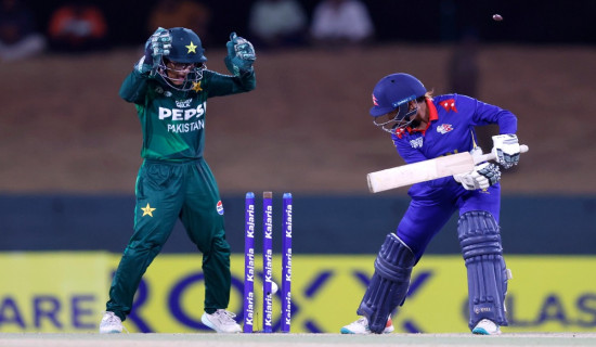 Nepal loses to Pakistan  by 9 wickets