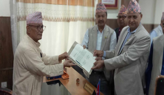 Chet Narayan Acharya stakes claim for Lumbini CM