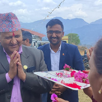Chet Narayan Acharya stakes claim for Lumbini CM