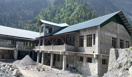 Construction deadline of Manang Hospital extended four times in four years